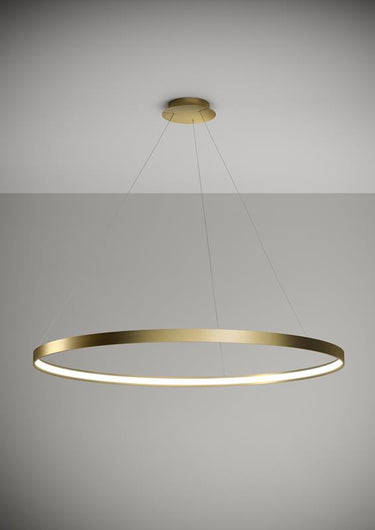 ANELLO Sforzin illuminazione Sospensione Ø109cm Oro 3000K Sforzin illuminazione Lampade a sospensione